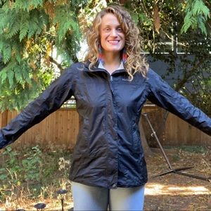 Black Marmot Raincoat
